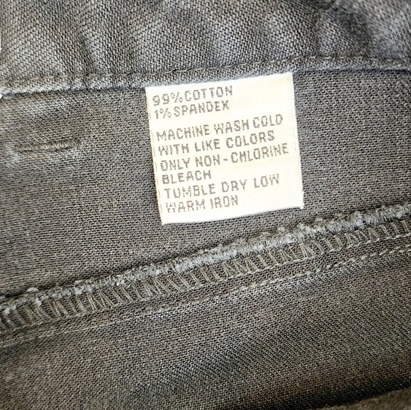 Talbots Stretch Wide Leg Black Jeans Pants - Picture 8 of 10